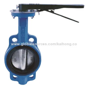 Wafer Soft Seal Butterfly Valve with 0.6-1.6MPa Pressure Class