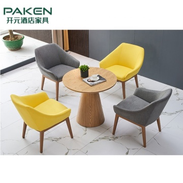 Modern Hotel Coffee Table and Chair Set for Luxury Design Cafe Restaurant Furniture