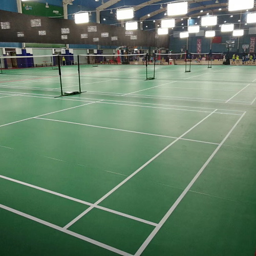 BADMINTON FLOOR/PVC FLOOR BADMINTON COURT with BWF