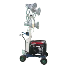 Construction diesel general light tower generator