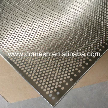 Punching stainless steel perforated tray
