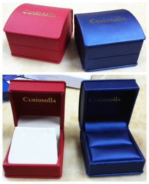 PU Leather Cmmemorative Trinkets Gift Boxes