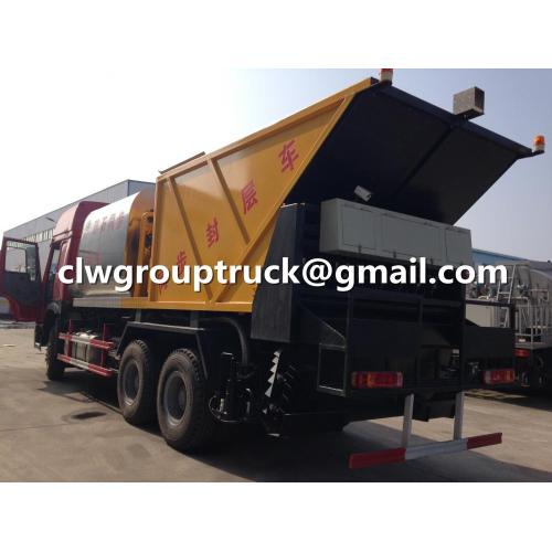 SINOTRUCK Synchronized Crushed Stone Seal Layer Truck