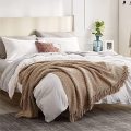 Throw Blanket Knit Chenille Blanket Versatile for Chair