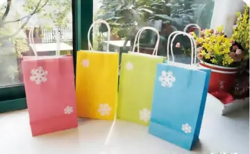 Lovely printed paper bag