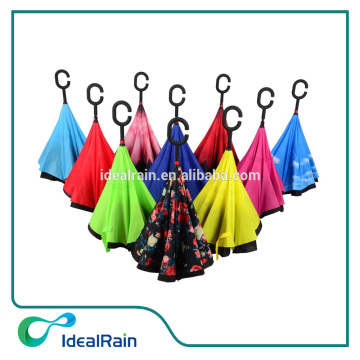 2016 New design Inverted umbrella windproof 23"