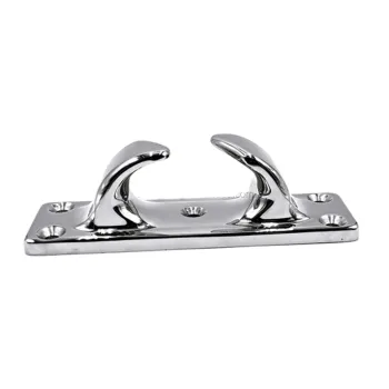 Mirror Polished AISI 316 Stainless Steel Bow Chock: Heavy Duty Marine Accessory