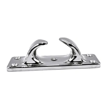 Mirror Polished AISI 316 Stainless Steel Bow Chock: Heavy Duty Marine Accessory
