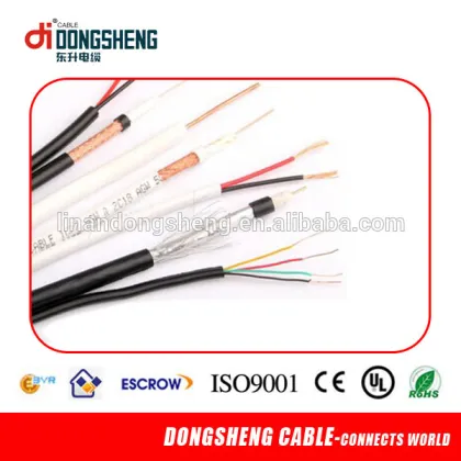UTP Cat5e Cable With Powers CCTV cable Cat5e