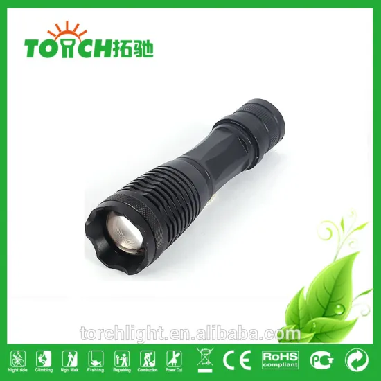 Mini Handy Portable Outdoor Zoomable Adjustable Focues LED Flashlights CRE E 3 Mod Torch Light Lamp
