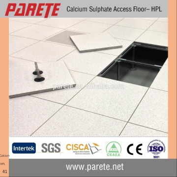 Computer room pvc finish calcium sulphate false flooring