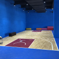 Piso deportivo de PVC para la cancha de baloncesto