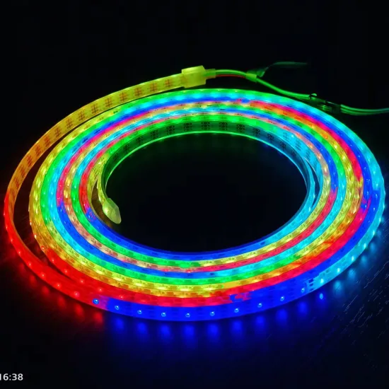 12mm IP68 5V WS2812B SPI Chasing Pixel RGB LED Strip Kit