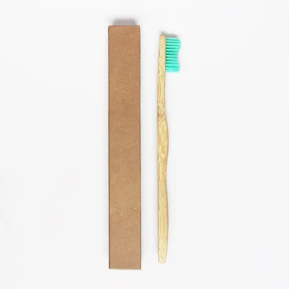 ECO Bamboo Toothbrush Personalized Custom Bamboo Toothbrush