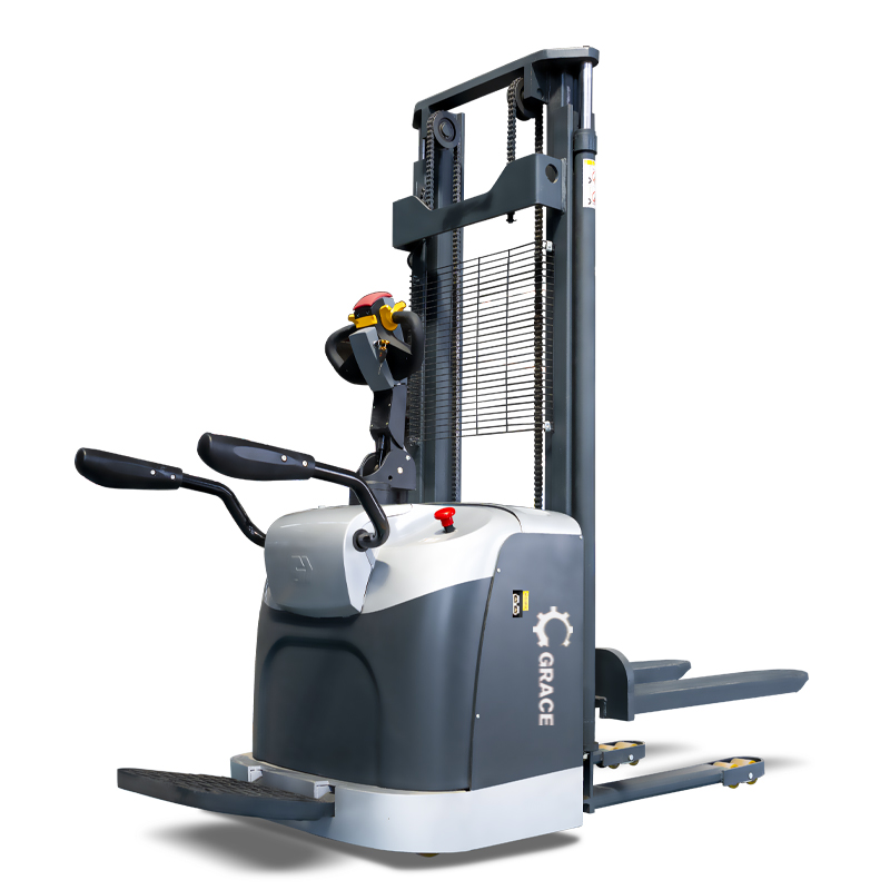 2000kg Electric Stacker: Walkie And Rider Models With 3300lbs Capacity ...