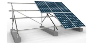 Solar Double Roll C Section Steel PV Bracket