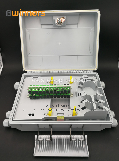 Ip65 Caja de terminación de fibra óptica a prueba de agua de 24 núcleos