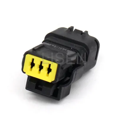 FCI/Delphi 3 Pin Female Waterproof Headlight Connector for Peugeot 211PC032S0049