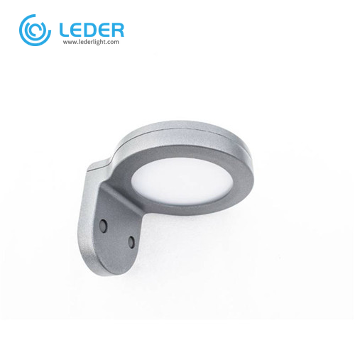 LEDER Λευκό Απλό LED Φωτιστικό τοίχου εξωτερικού χώρου