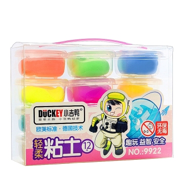 DIY Eco-Friendly Clay Molding Kit - 12 Colors Teaching Aid for Kids