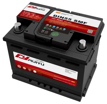 Red Handle DIN55MF 12V Lead Acid Car Battery