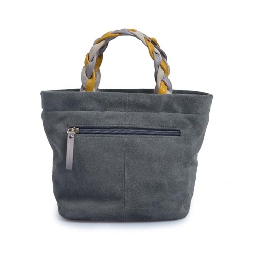 High Quality Popular Handbags Suede Leather Tote Bag