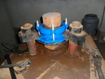 Universal range flange adaptor DN600