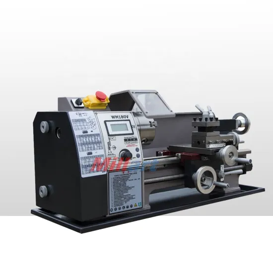 Precision Metal Bench Lathe WM180V and New Horizontal Lathe Machine: High-Quality Metalworking Solutions