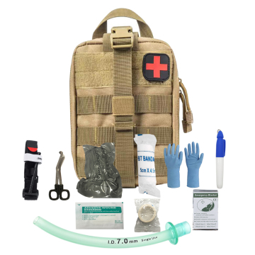 Tactical Survival Trauma Kit: Personal First Aid for Outdoors
