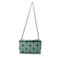 New geometric rhomboid bag with one-shoulder slanting span for ladies