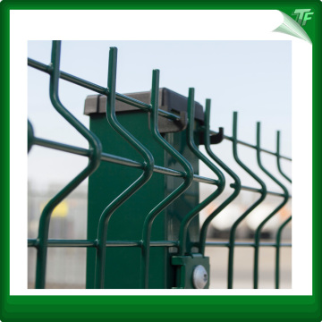 PVC square security fencing panels