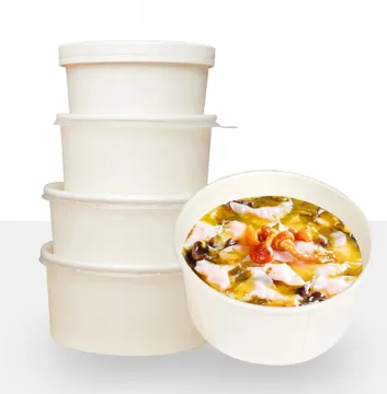 Ice cream paper bowl food grade paper container
