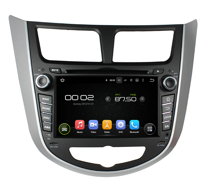 Hyundai Verna/Accent/Solaris Android Car DVD Player