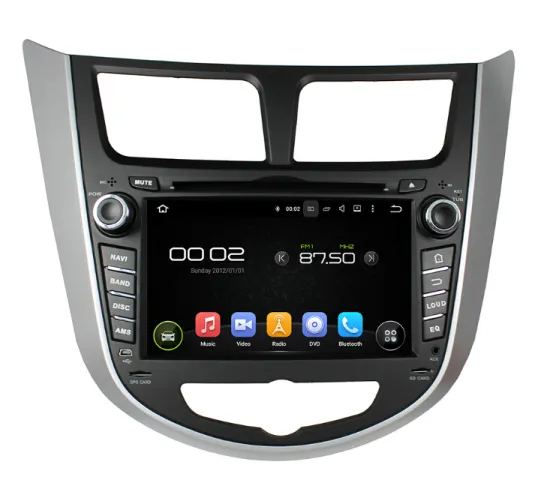 Hyundai Verna/Accent/Solaris Android Car DVD Player
