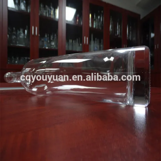 Top Quality Clear 1 Liter Custom Glass Bottle 1000 ML Glass Bottle Alcohol
