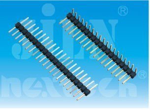2.54mm pin header single row connector straight