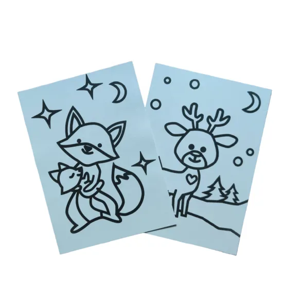 Custom Design Sand Art Craft Stickers for Kids: Personalized Fun and Creativity