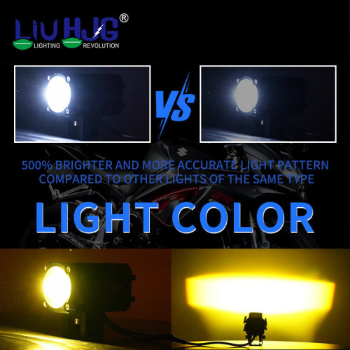 Hjg 12V Mini Motorcycle/Car Fog Spot Light