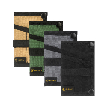 Tactical Mini EDC Pouch: Organiter Wallet สำหรับเครื่องมือและการ์ด
