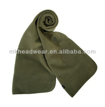 Wholesale Army Green Outdoor Winter Polar Fleece Scarf