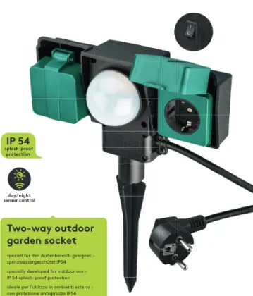 Outdoor Socket for Transformer Plug