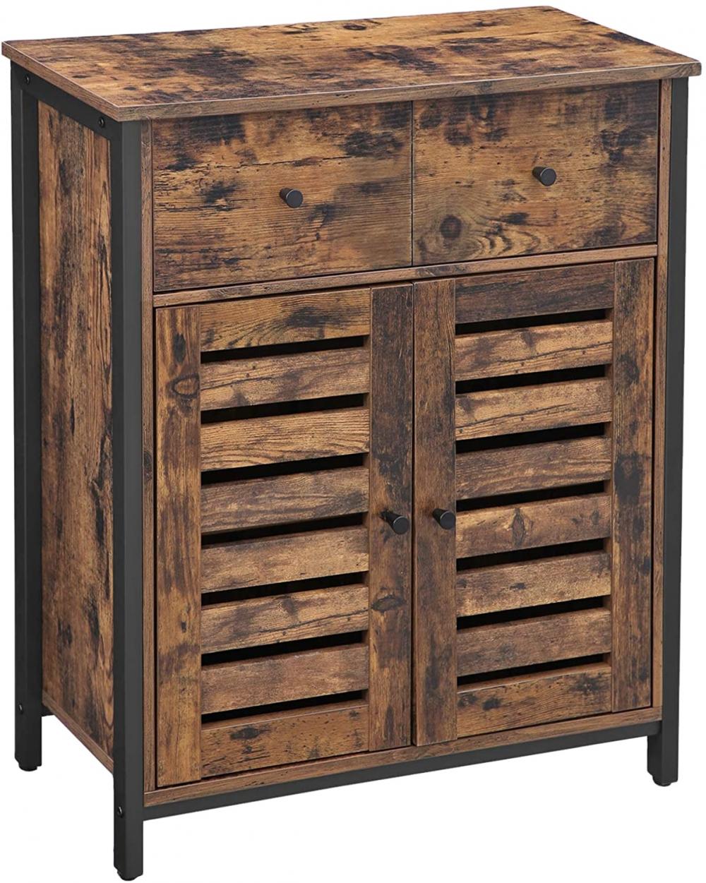 Industrial Vertical Wooden Cabinet1 Jpg