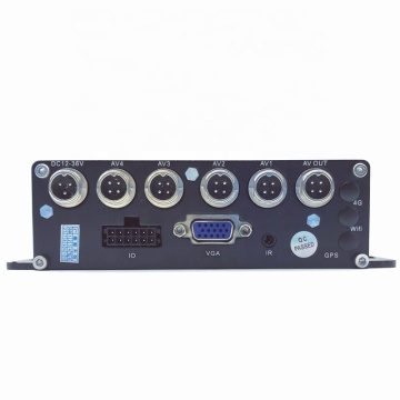 H.264/H.265 MDVR with Korean and English Support, 4CH AHd 1080p, Alarm, Mobile DVR, Dash Cam, SD Card
