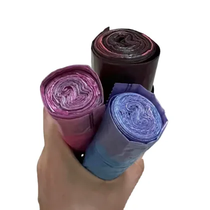 Tall Kitchen Scented Garbage Bags with Drawstrings for Strong Cabinet Doors