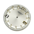 Quadrante orologio waffle guilloche personalizzato con rehaut