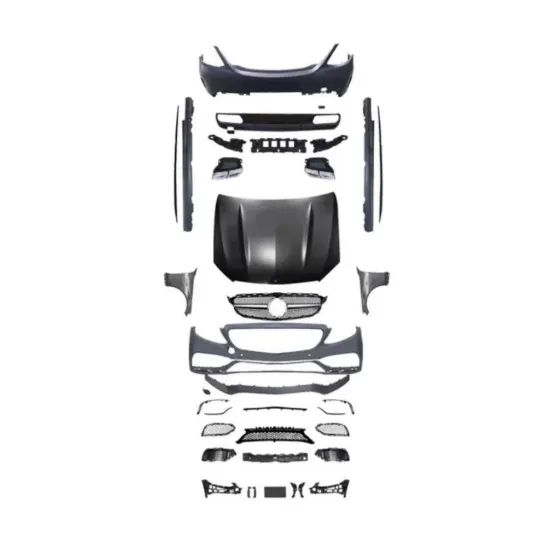 Mercedes W205 Benz C Class 2015-2021 to S63 AMG Body Parts Kit