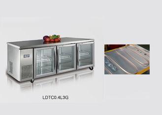 Energy Saving 440L 3 Door Counter Depth Refrigerator Static