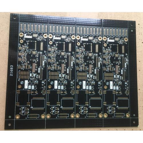 6 layer black solder PCB with 3 workdays