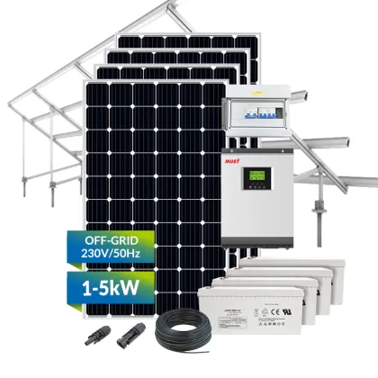 3kW Off-Grid Solar Power System: 5000 Watts Pano Solair Solar Energy System