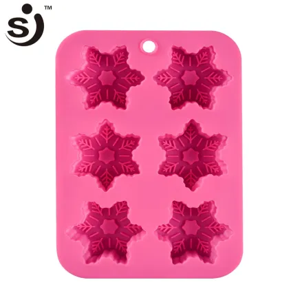 China Factory Cheap Price Snow Flower Snowflake Design Cake Baking Hot Cake Mold